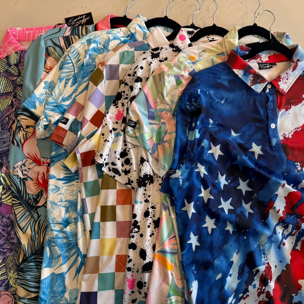 Huge XL Sunday Swagger Golf Polo 8-pack